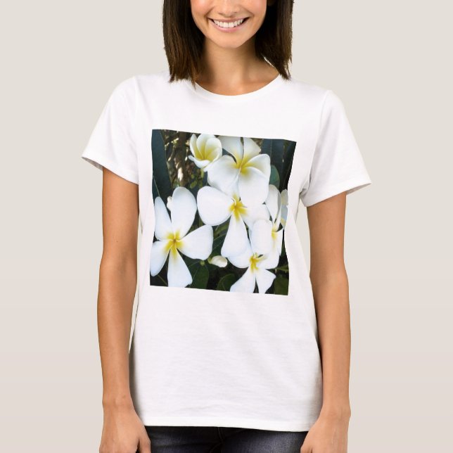 Camiseta Flores tropicales de Hawái (Anverso)