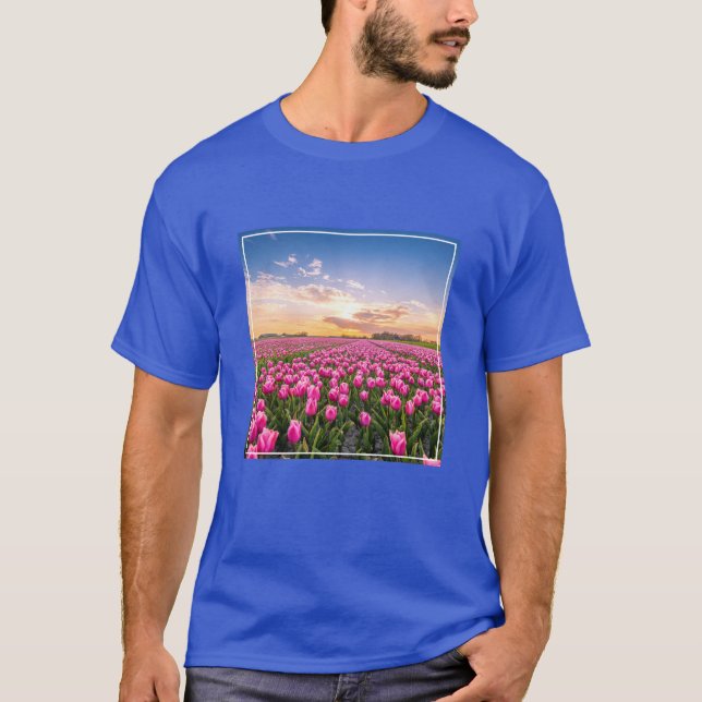 Camiseta Flores | Tulips, Holanda del Sur, Países Bajos (Anverso)
