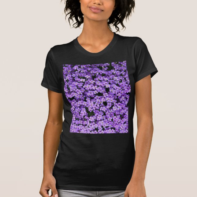 Camiseta Flores violetas de T-Shirt Violet (Anverso)