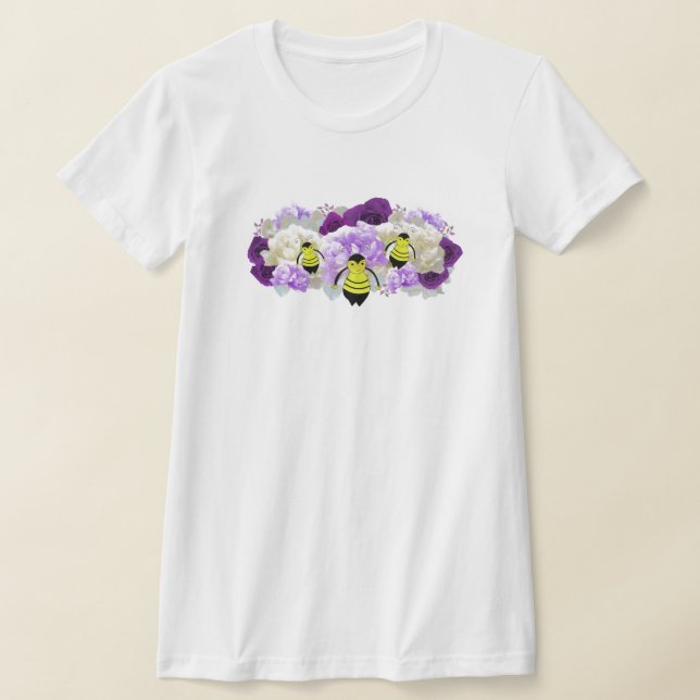 Camiseta Flores y Abejas (Distribución)