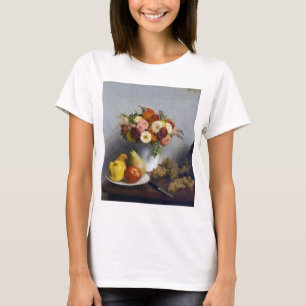Camiseta Flores y fruta, Henri Fantin-Latour