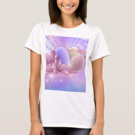 Camiseta Flores y huevos de Pascua