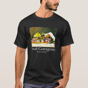 Camiseta Flores y Libros Paul Gauguin Arte Gráfico