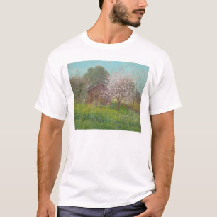 Camiseta Flores y mostaza salvaje (1152) de la almendra