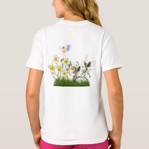 Camiseta Flores y piedra de nacimiento de diciembre