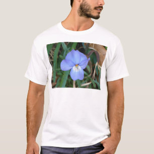 Camiseta FloresSilvestres Violeta de Pata de Pájaro IV Rega