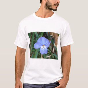 Camiseta FloresSilvestres Violeta de Patas de Pájaro IV Reg