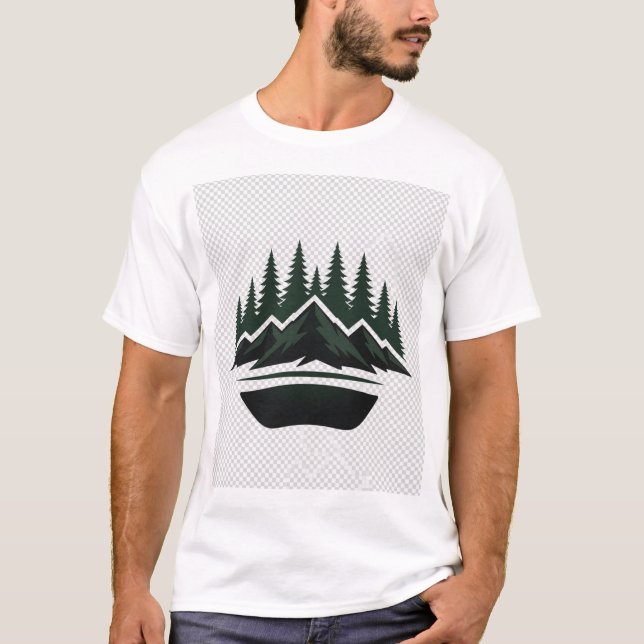 Camiseta Floresta  (Anverso)