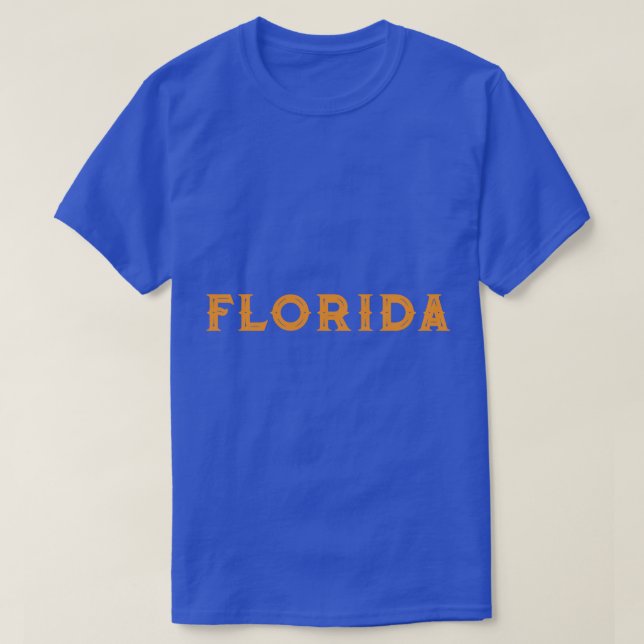 Camiseta Florida. (Diseño del anverso)