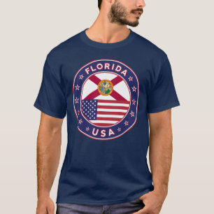Camiseta Florida, azul