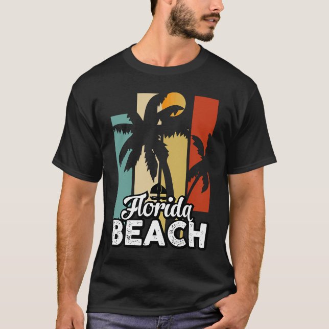 Camiseta Florida Beach kids girls women men (Anverso)