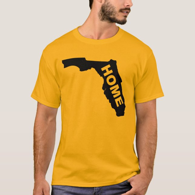 Camiseta Florida Casa lejos de casa T's Tees T-Shirts (Anverso)