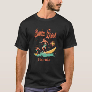 Camiseta Florida Dania Beach FL Surfista Surfing Pesca Tabl