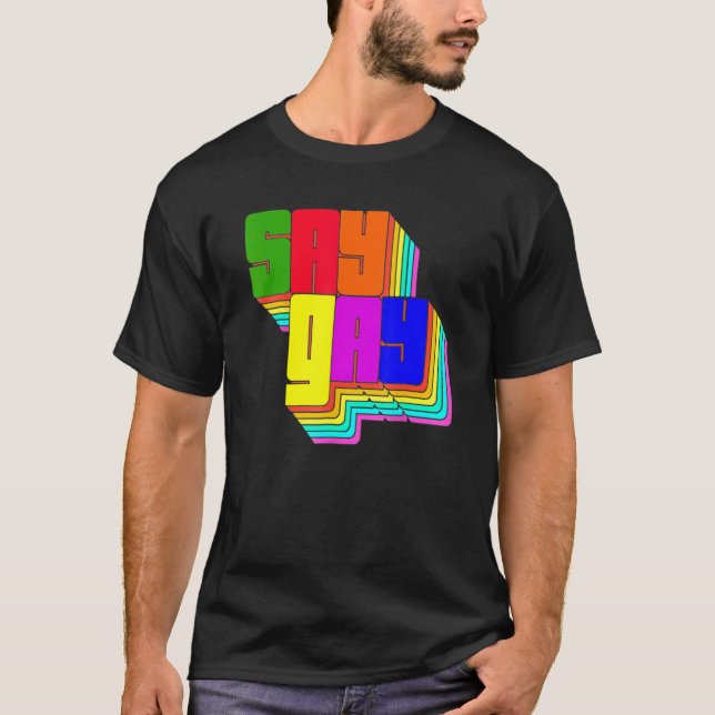 Camiseta Florida Di derechos de gays LGBT gay (Anverso)