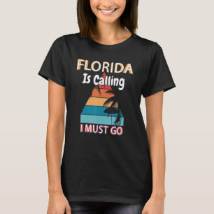 Camiseta Florida Dice Que Debo Ir Al Campamento De Verano F