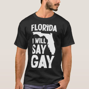 Camiseta Florida Diré Orgullo Gay Derechos Homosexuales LGB