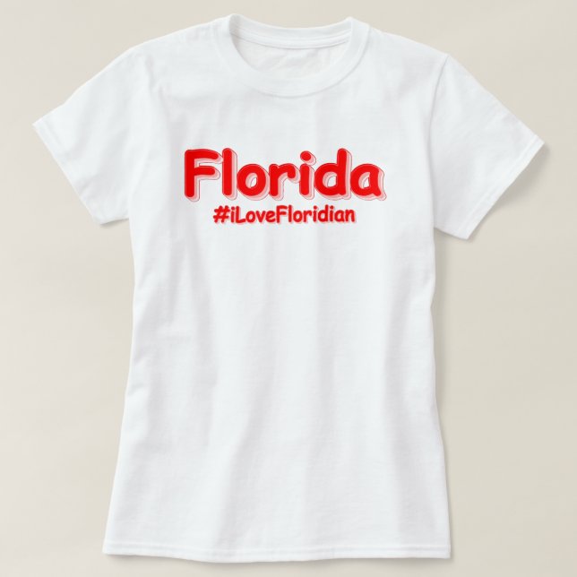 Camiseta "Florida" Diseño Cuto. Comprar ahora (Diseño del anverso)