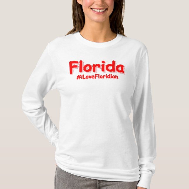 Camiseta "Florida" Diseño Cuto. Comprar ahora (Anverso)