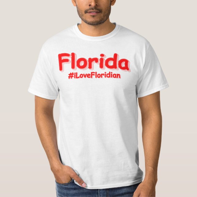 Camiseta "Florida" Diseño Cuto. Comprar ahora (Anverso)