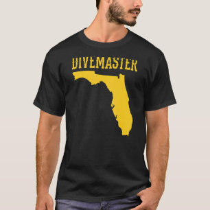 Camiseta Florida Divemaster Scuba Instructor De Buceo Dive 