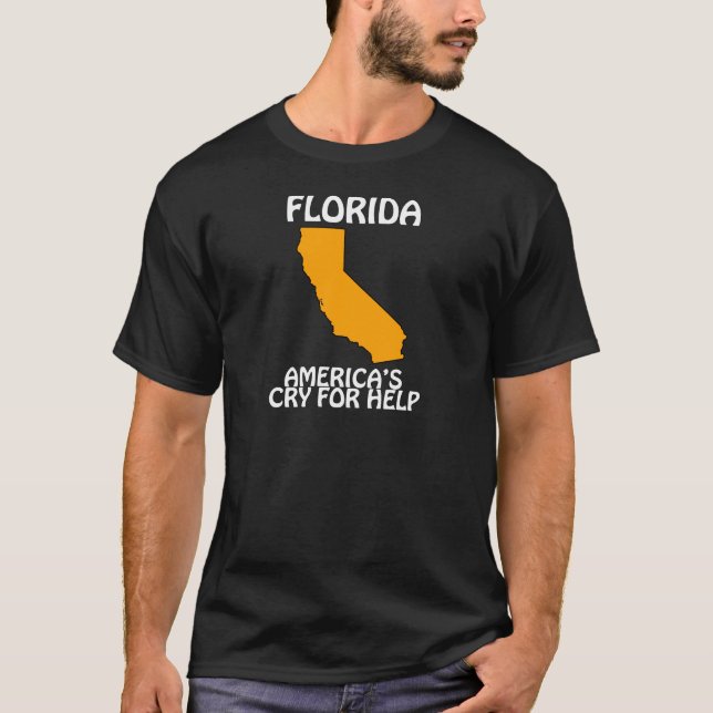 Camiseta Florida - El Grito de Ayuda de América (Anverso)