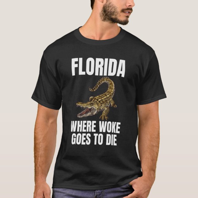 Camiseta Florida Es Donde El Despertar Va A Morir 3 (Anverso)