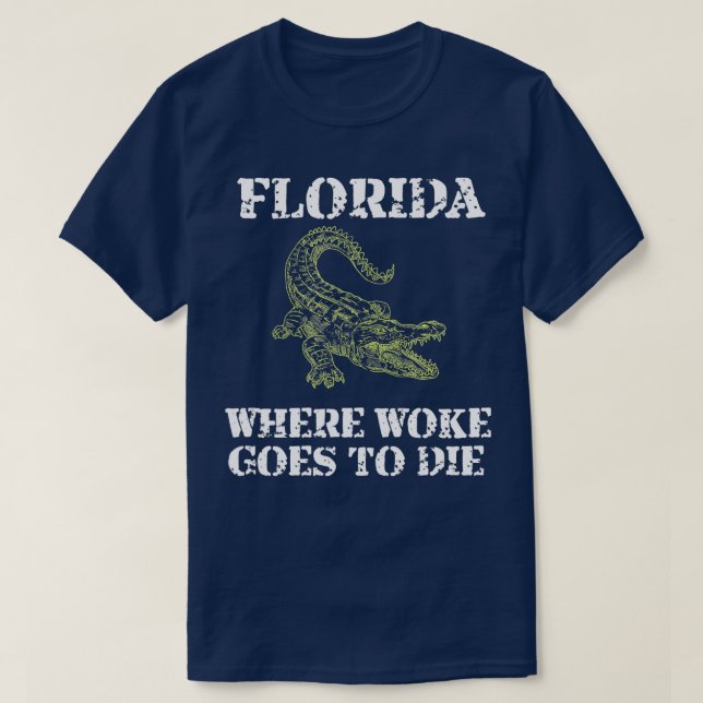 Camiseta Florida Es Donde Muere El Despertar (Diseño del anverso)