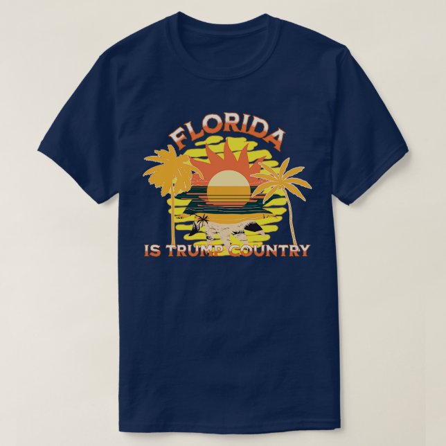 Camiseta Florida es el país de Trinidad (Diseño del anverso)