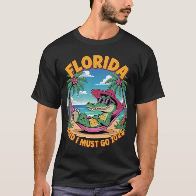 Camiseta Florida Está Llamando Y Tengo Que Ir El Flori De V (Anverso)