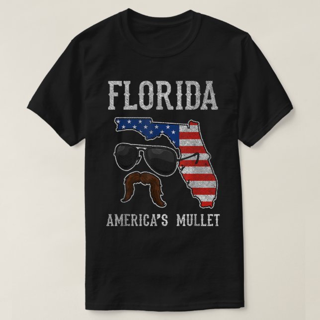 Camiseta Florida Estados Unidos: El mullido patriotico nort (Diseño del anverso)