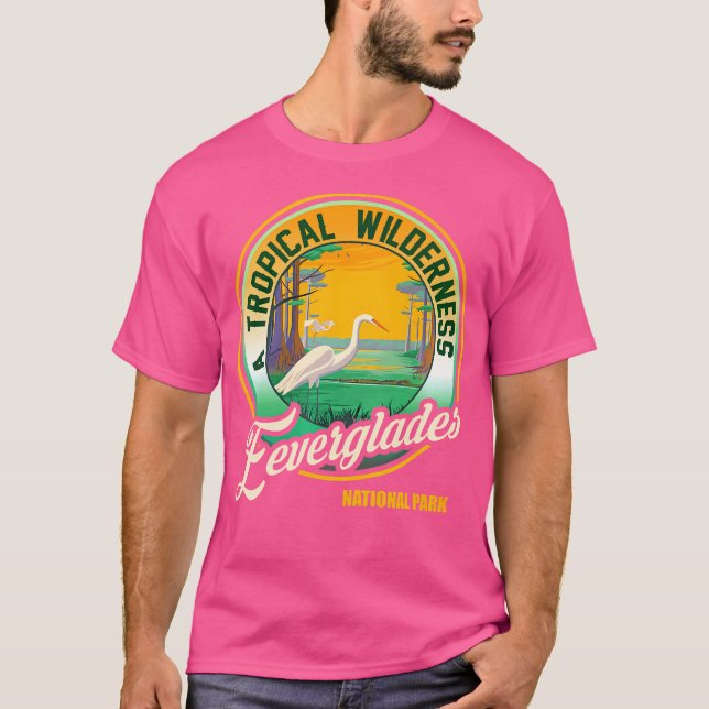 Camiseta Florida Everglades National Park Airboat Tour Hik (Anverso)