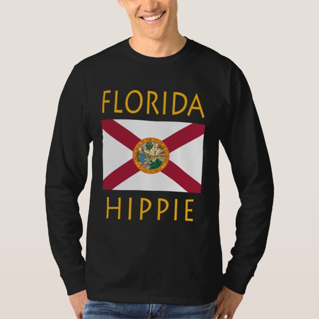 Camiseta Florida Flag Hippie (Anverso)