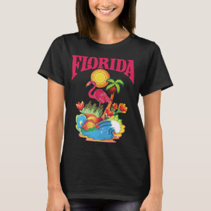 Camiseta Florida Flamingo Viajes Tropicales