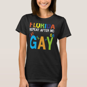Camiseta Florida Gay Say Gay Lesson Planea Para Hoy Lgbtq