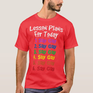 Camiseta Florida Gay Say Gay Lesson Planes Para Hoy Lgbtq G