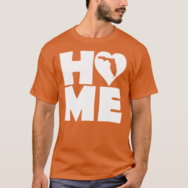 Camiseta Florida Home Heart State Tees (Anverso)