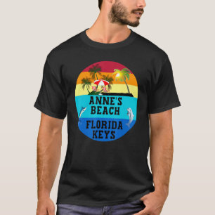 Camiseta Florida Keys Annes Beach Chairs Palm Trees S