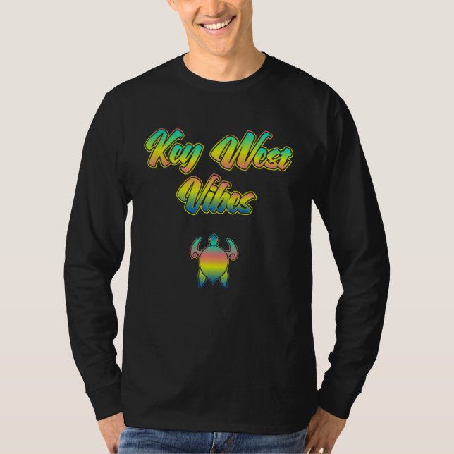 Camiseta Florida Keys Turtle Vibes  The Conch Republic of K (Anverso)