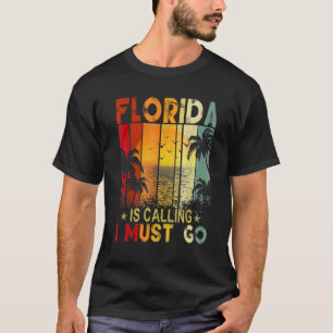 Camiseta Florida Llama Que Debo Ir Florida Es Mi P Feliz