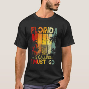 Camiseta Florida Llama Que Debo Ir Florida Es Mi P Feliz
