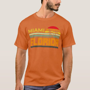 Camiseta Florida Lover Retro Summer FL Miami Tropical Flori