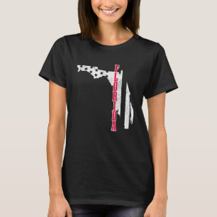 Camiseta Florida Mapa De Bandera Americana Orgullo Patrióti