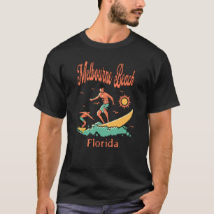 Camiseta Florida Melbourne Beach FL Surfista Surfing Pesca
