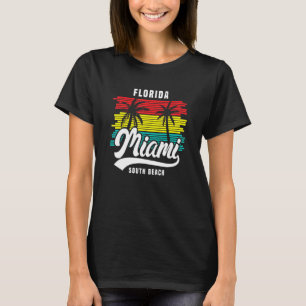 Camiseta Florida Miami Beach South Beach Florida Sumer Miam