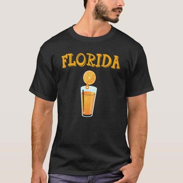 Camiseta Florida Orange Juice (Anverso)