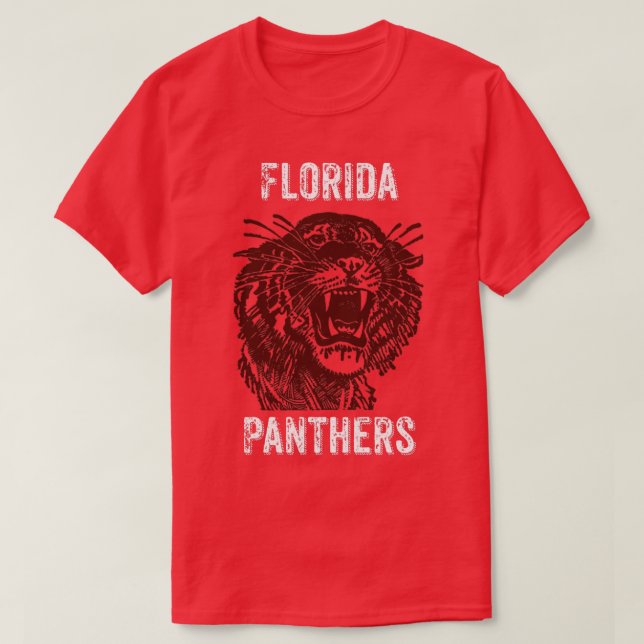 Camiseta Florida Panthers TShirt 17 (Diseño del anverso)