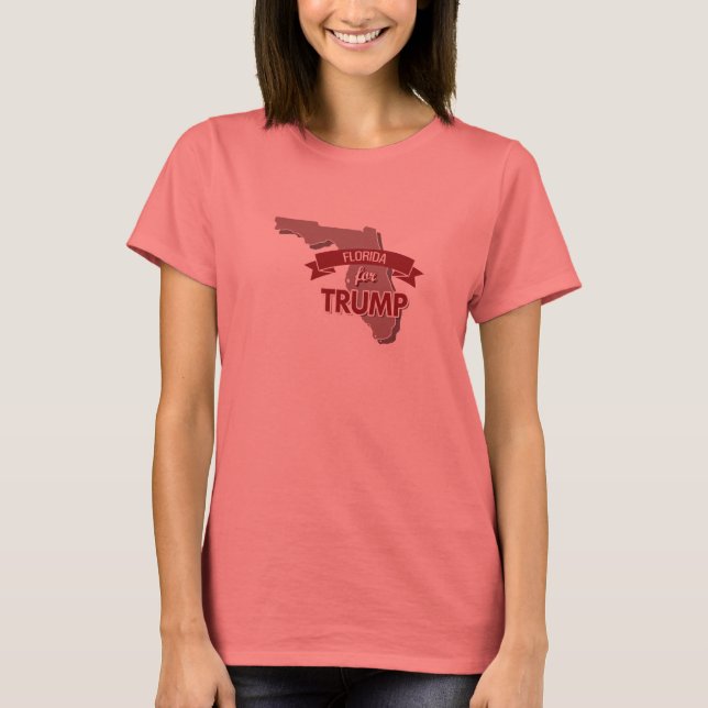 Camiseta Florida para Trump (Anverso)