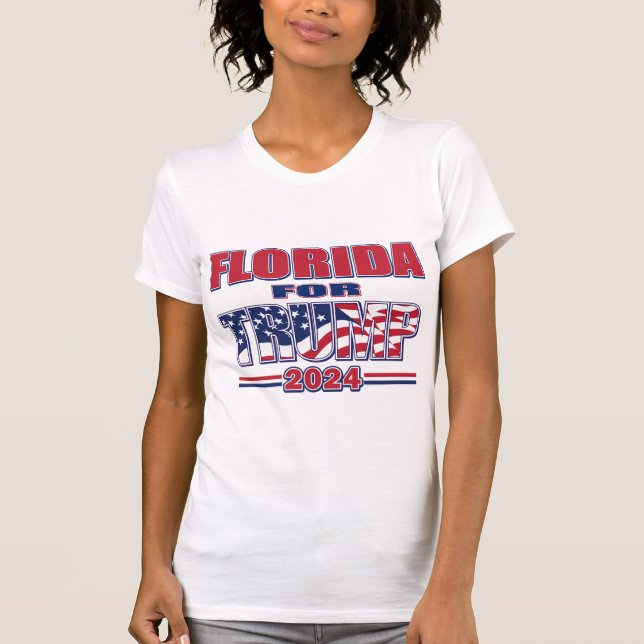Camiseta Florida para Trump (Anverso)