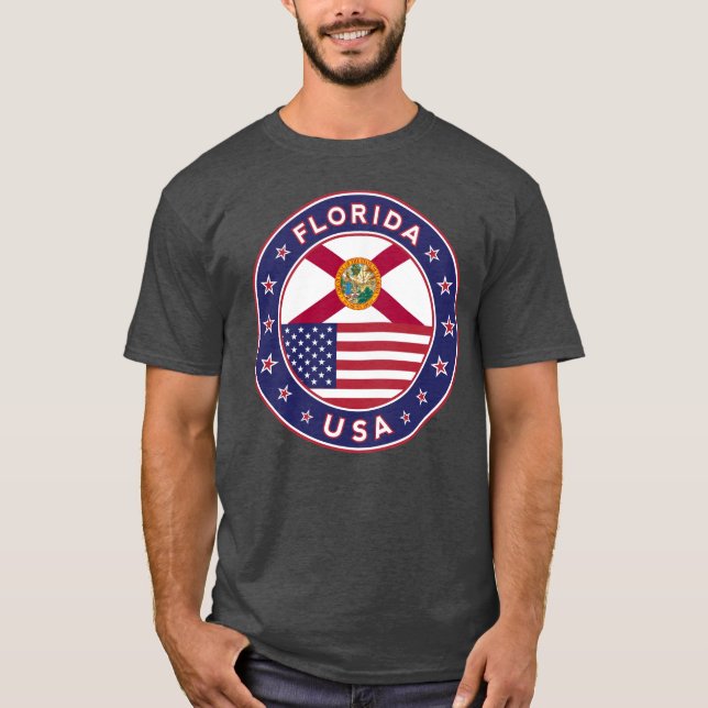 Camiseta Florida, pegatina de Florida (Anverso)