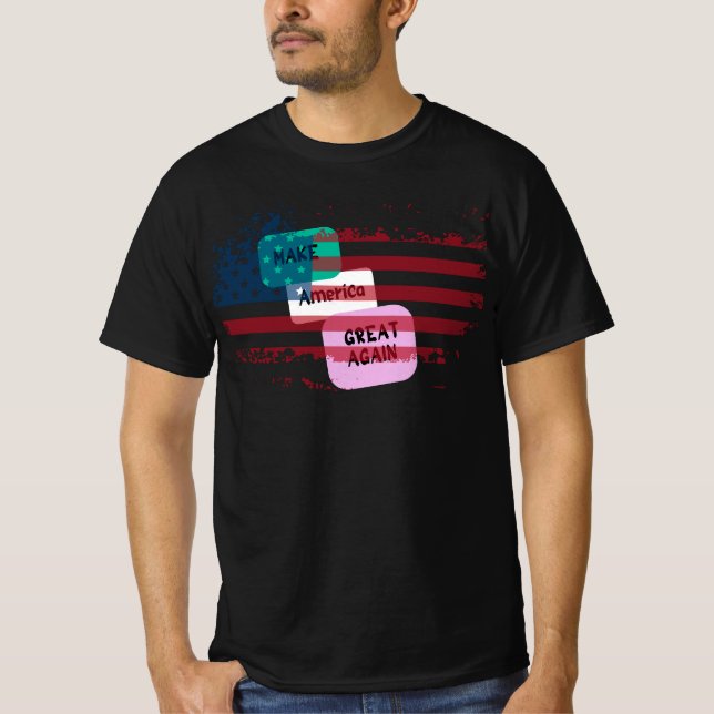 Camiseta florida playa de palmera occidental (Anverso)